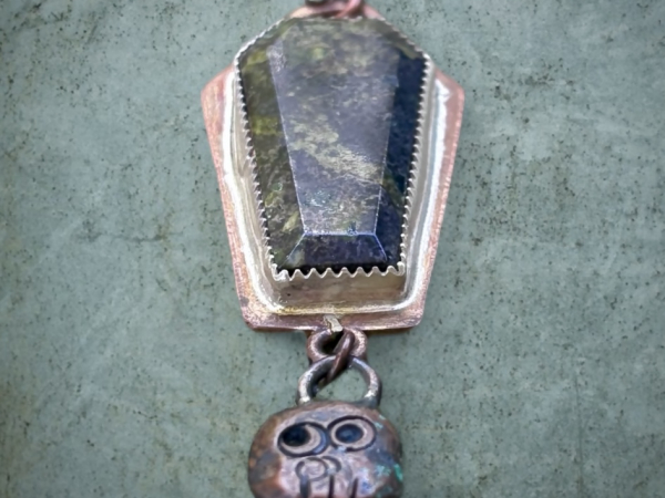 Jasper & Copper Coffin