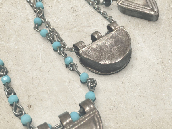 Antique Ethiopian Silver Prayer Box