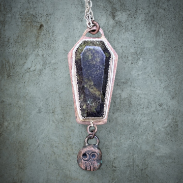 Jasper & Copper Coffin