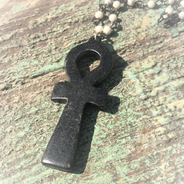 Carved Bone Ankh